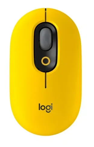 MOUSE LOGITECH POP AMARILLO INALAMBRICO, vista 4